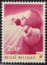 Belgium 1963 Personajes 2F+50C Rojo Scott B742